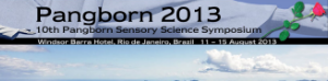 Pangborn 2013 – 10th Pangborn Sensory Science Symposium