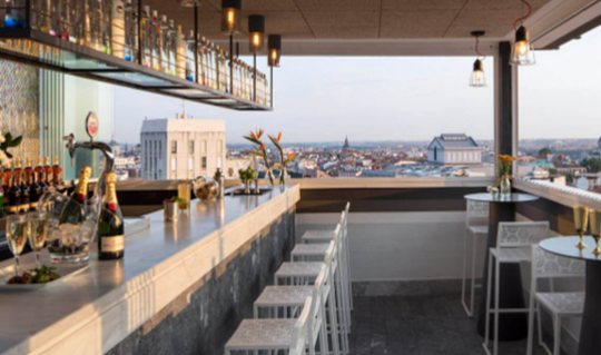 Stunning Sky Colors of the Spanish Capital