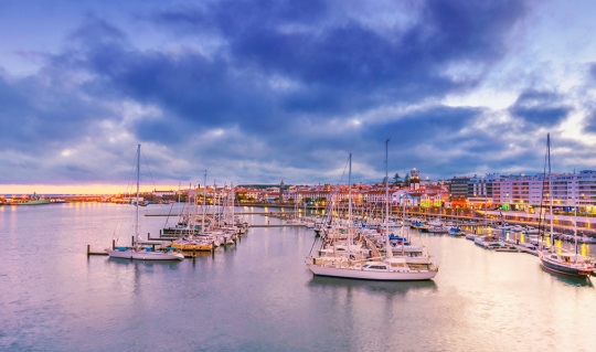 A Grand Hotel Overlooking the Marina