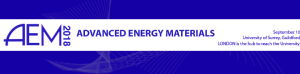 AEM 2018 - Advanced Energy Materials Conference