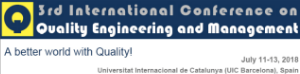 ICQEM 2018 – 3rd International Conference on Quality Engineering and Management