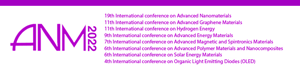 ANM 2022 - 19th International conference on Advanced Nanomaterials	