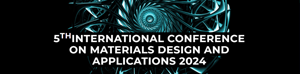 MDA 2024 - 5th International Conference on Materials Design and Applications 2024